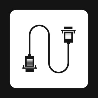 Kordon Vga simgesi, basit tarzı