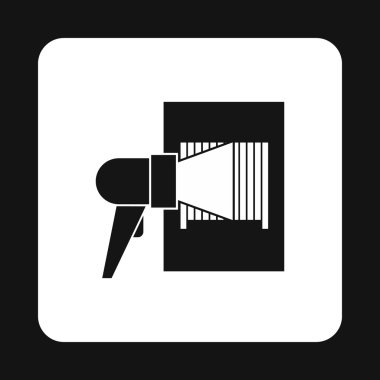 Barkod kargo simgesini, basit tarzı