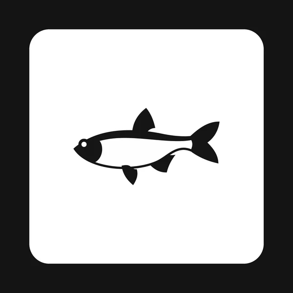 Icono de salmón, estilo simple — Vector de stock