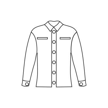 Woman blouse icon, outline style
