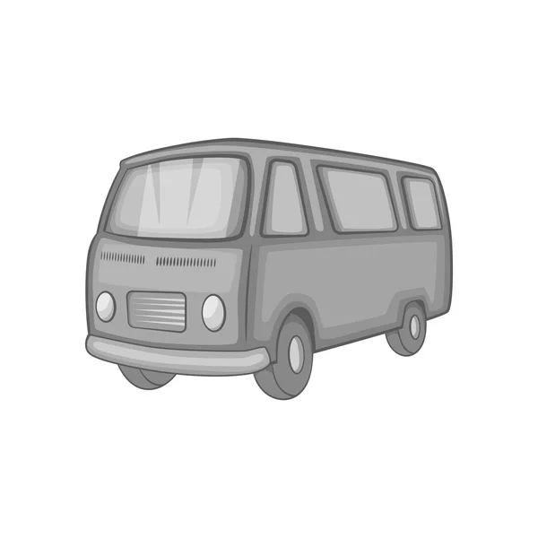 Classic van, retro stílusú ikon — Stock Vector