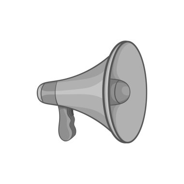 Ağızlık simge, siyah tek renkli stil