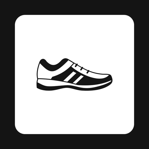 Zapatillas hombre icono, estilo simple — Archivo Imágenes Vectoriales