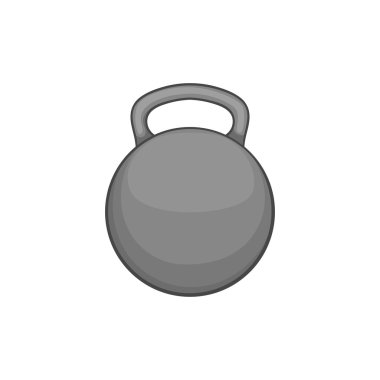 Ağırlık simgesi, siyah tek renkli stil