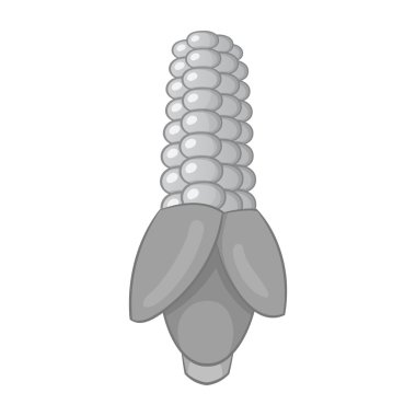 Mısır simgesi, siyah tek renkli stil