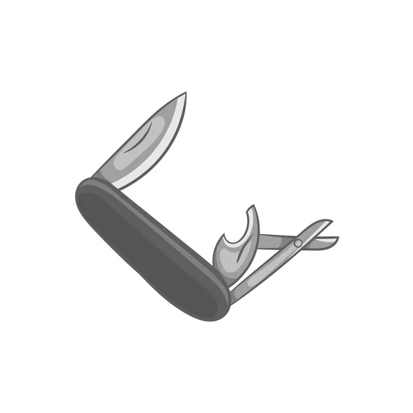 Multifunctional pocket knife icon — Stock Vector