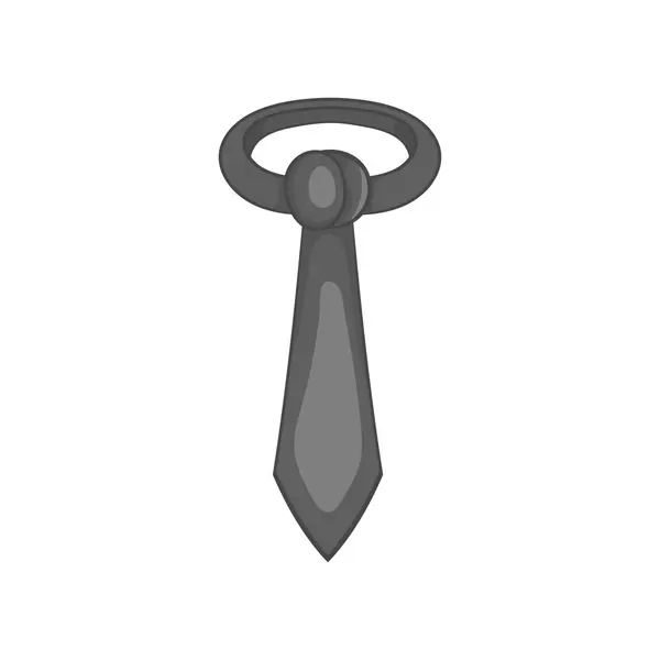 领带图标，黑色单色样式 — 图库矢量图片