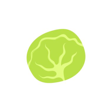 Lahana simgesi, çizgi film tarzı