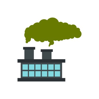 Kimyasal bitki bulut duman simgesinin ile