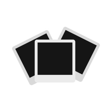Fotoğraf simge, düz stil