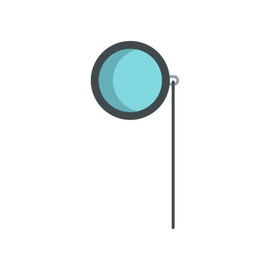 Cep saati simgesi, düz stil