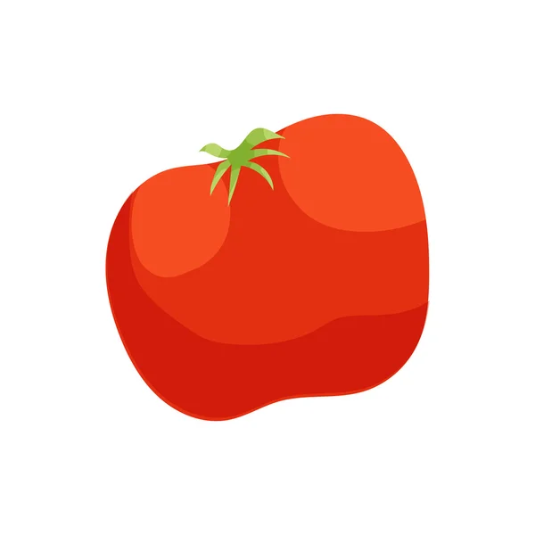 Icona di pomodoro, stile cartone animato — Vettoriale Stock