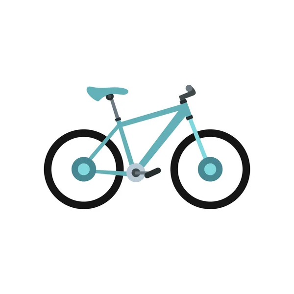 Sport fiets pictogram, vlakke stijl — Stockvector