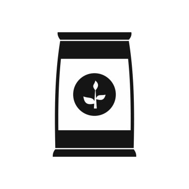 Paket simgesi, basit tarzı çiçek tohumları