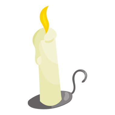 Noel mum simgesi, karikatür tarzı