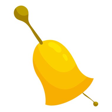 Noel zil simgesini, karikatür tarzı