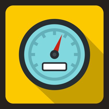 Düz stil hız göstergesi simgesi