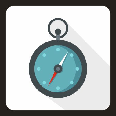 Pusula simgesini, düz stil