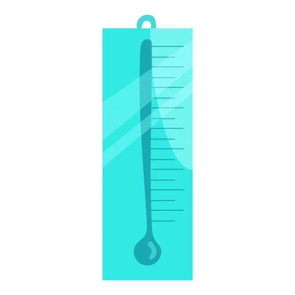 Thermometer-Symbol, Cartoon-Stil — Stockvektor