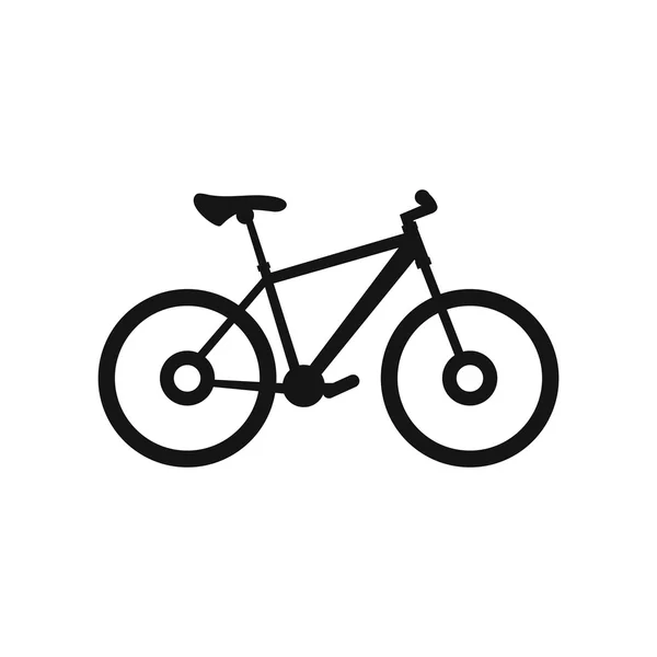 Bisiklet simgesi basit tarzı — Stok Vektör