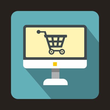 Bilgisayar kutsal kişilerin resmi ile online mağaza satın almak