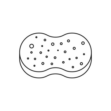 Simge, anahat tarzı yıkamak için sünger