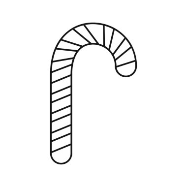 Şeker kamışı simgesi, anahat stili