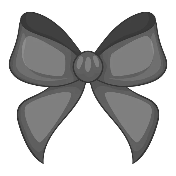 Icono de arco, negro estilo monocromo — Vector de stock