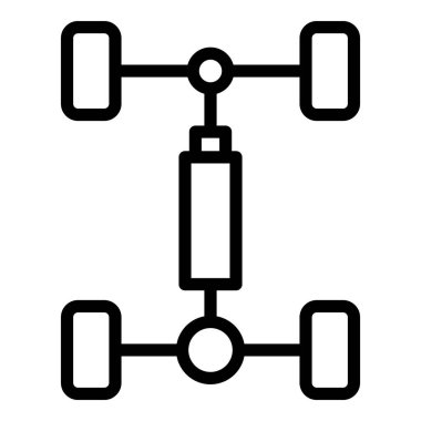 Araba ekseni simgesi, özet biçimi