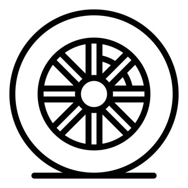 Lastik ikonu, taslak biçimi