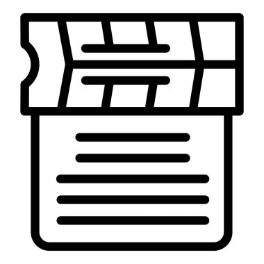 Film alkış simgesi, özet biçimi