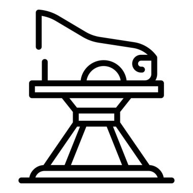 Araba kaldırma simgesi, taslak biçimi