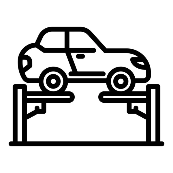 Icono de ascensor automático, estilo de esquema — Archivo Imágenes Vectoriales