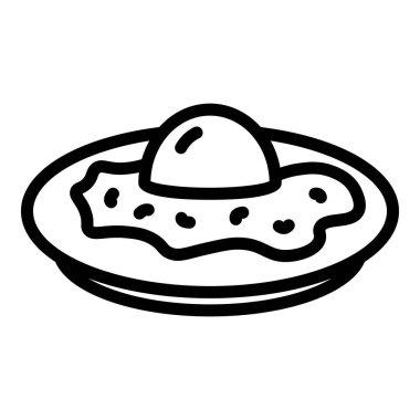 Tabak simgesinde yumurta, özet biçimi