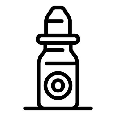 Göz damlası simgesi, özet biçimi