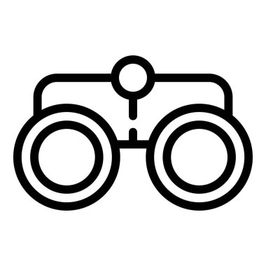 Göz testi simgesi, özet biçimi