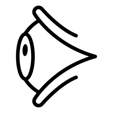 Göz simgesini aç, taslak biçimi