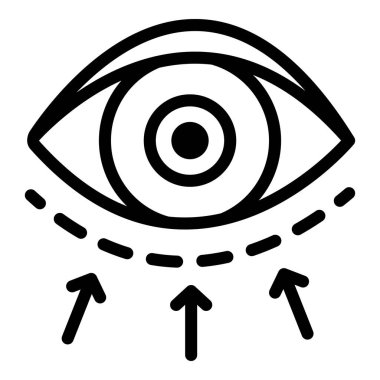 Göz teni düzeltme simgesi, özet biçimi