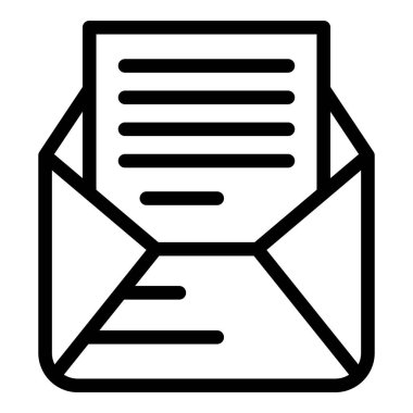 Zarf yazma simgesi, özet biçimi