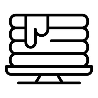 Ev yapımı pasta simgesi, taslak biçimi