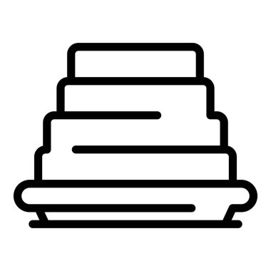 Tiramisu kek simgesi, taslak biçimi