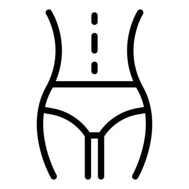 Plastik cerrahi simgesi, taslak biçimi