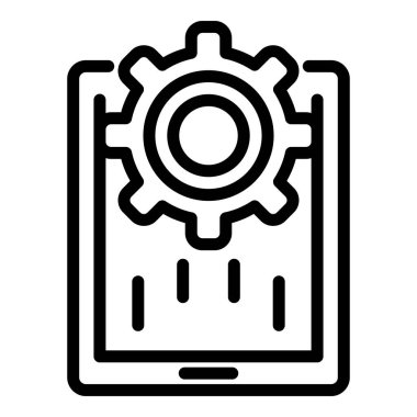 Tablet simgesini onar, taslak biçimi