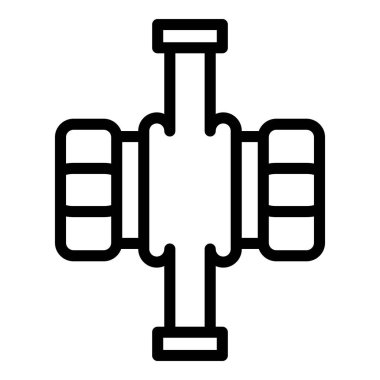 Motor su pompası simgesi, özet biçimi
