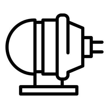 Elektrik pompa simgesi, özet biçimi