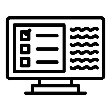 Ajitasyon simgesi, özet biçimi