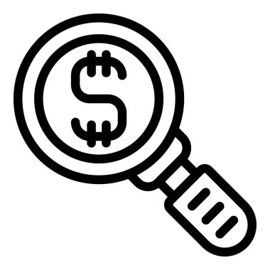 Dolar simgesi ara, taslak biçimi