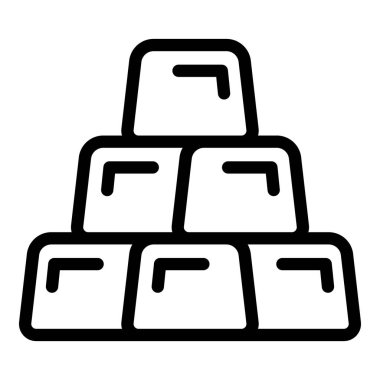 Altın çubuk simgesi, özet biçimi