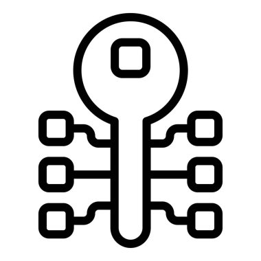 Anahtar güvenlik simgesi, özet biçimi