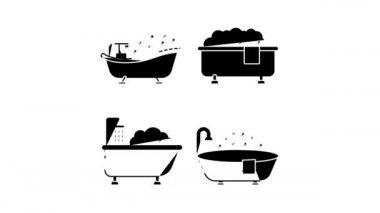 Küvet simgesi canlandırması